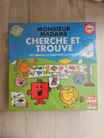 Cherche et trouve Monsieur Madame