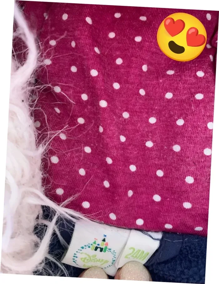 🛑 manteau minnie 🛑 taille 24 mois - photo numéro 4
