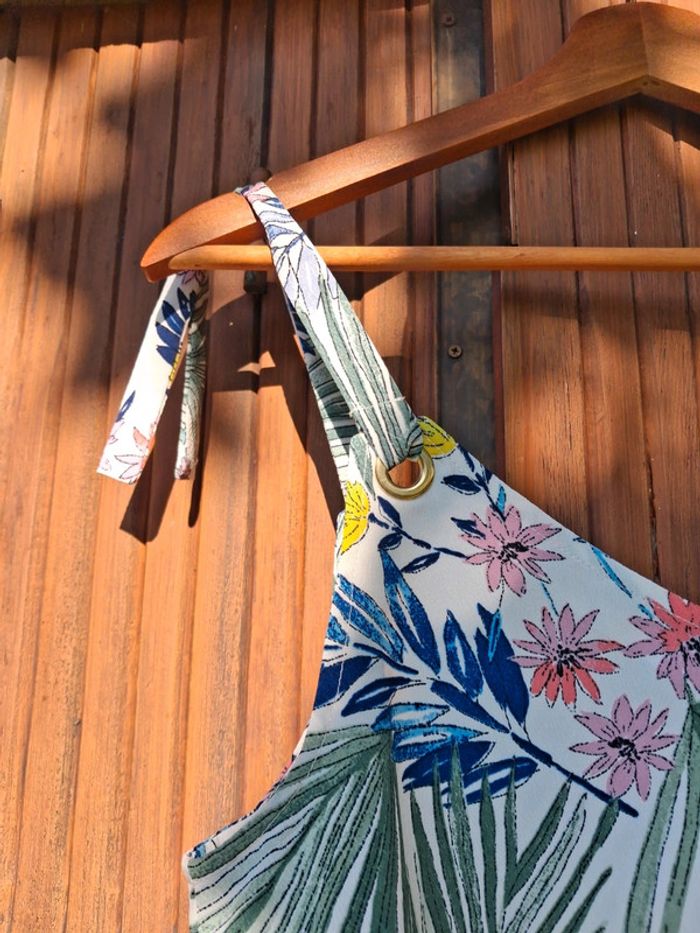 Débardeur fluide Promod motifs tropicaux - photo numéro 4