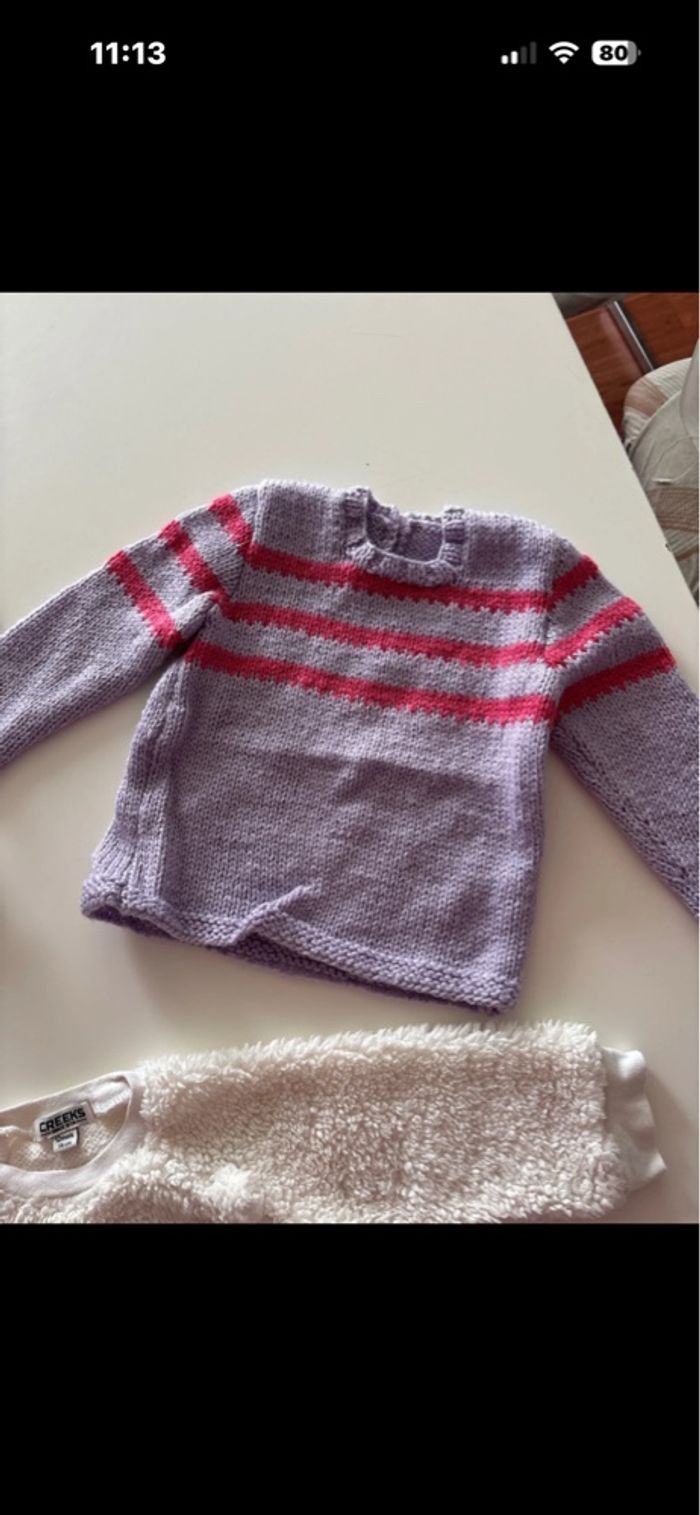 Lot de 3 pulls taille 12 mois - photo numéro 4
