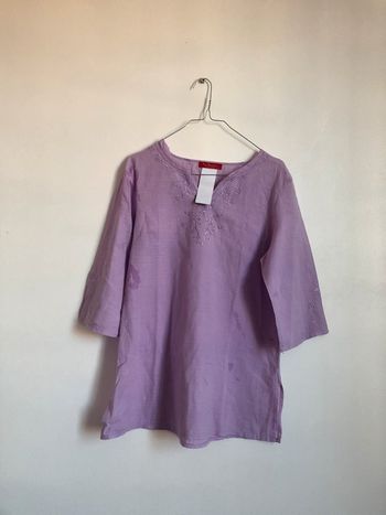 Haut violet taille 44
