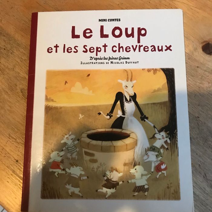 Livre le loup et les sept chevreaux