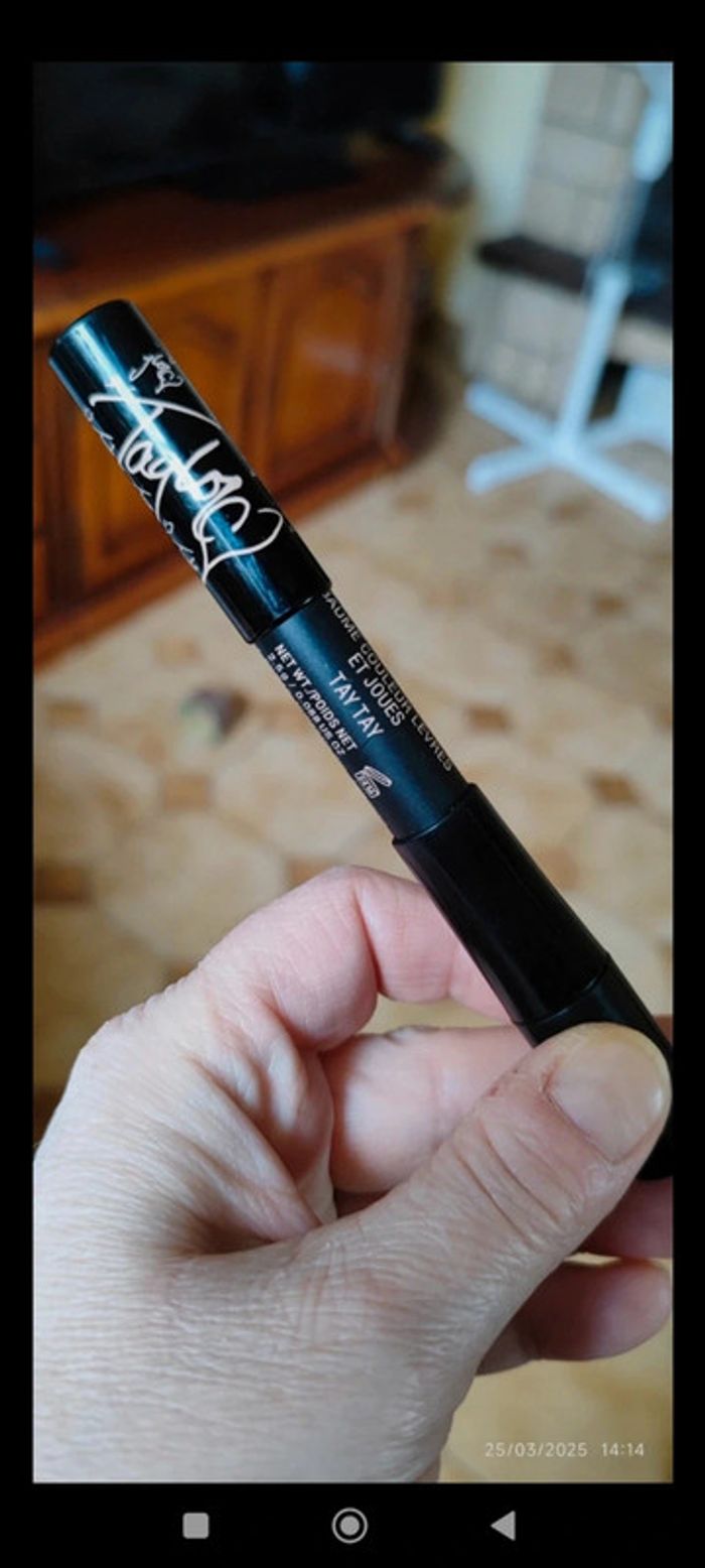 NudeStix Gel Color lip + Cheek Balm Mini + Taille Crayon intégré dans Teinte Taytay - photo numéro 2