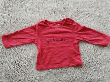 T shirt 1 mois