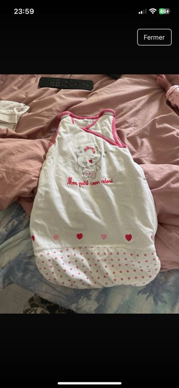 Gigoteuse bébé fille