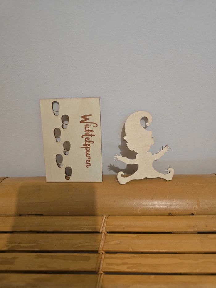 Empreinte  de pied et Empreinte  lutin neuf