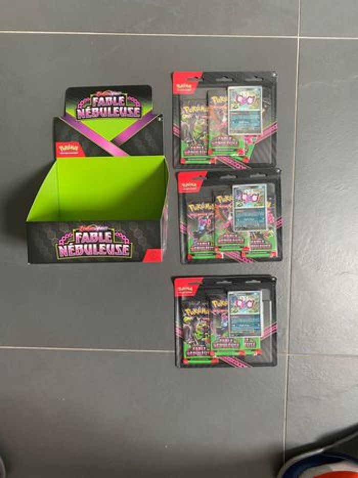 3 tripacks fables nébuleuses + présentoir - photo numéro 2
