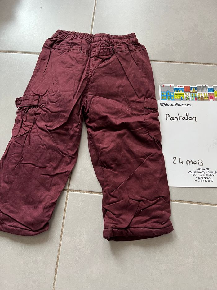 Pantalon fille 24 mois - photo numéro 2