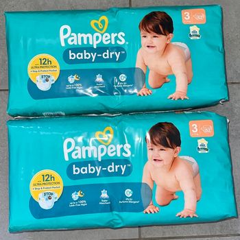 Pampers baby dry taille 3