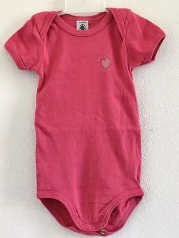 Body bébé fille rose