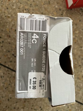 Chaussures Nike bébé noir