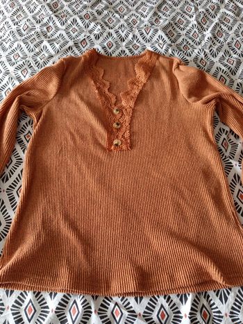 Pull côtelé
