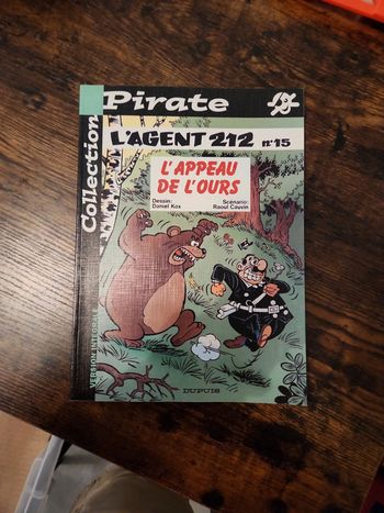 Bande dessinée : L'agent 212