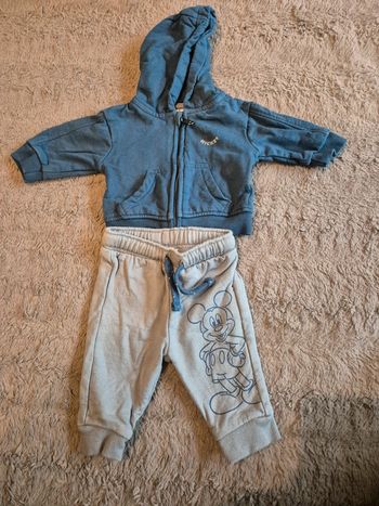 Ensemble Gilet + Pantalon mickey