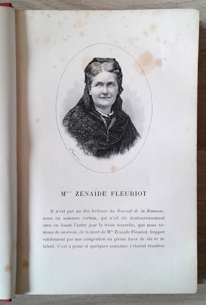 Mlle Zénaide Fleuriot - Papillonne souvenirs de jeunesse d'un vieux campagnard Nouvelles - photo numéro 7