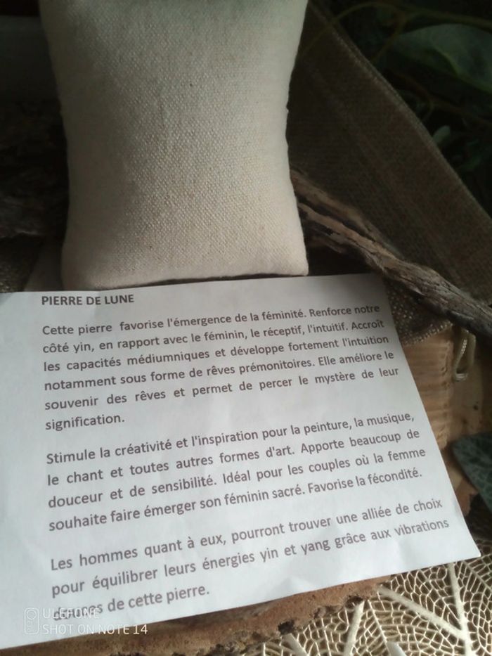 Broche pin's abeille et pierre de lune - photo numéro 4