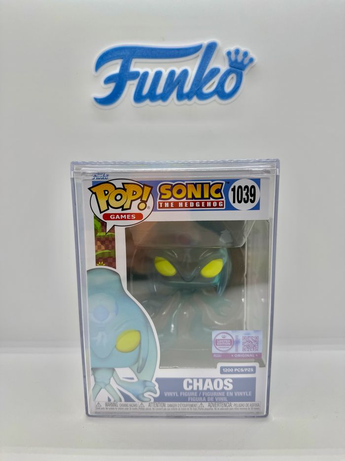 Funko Pop Sonic Chaos 1039 Limited Edition Original 1200 Pcs