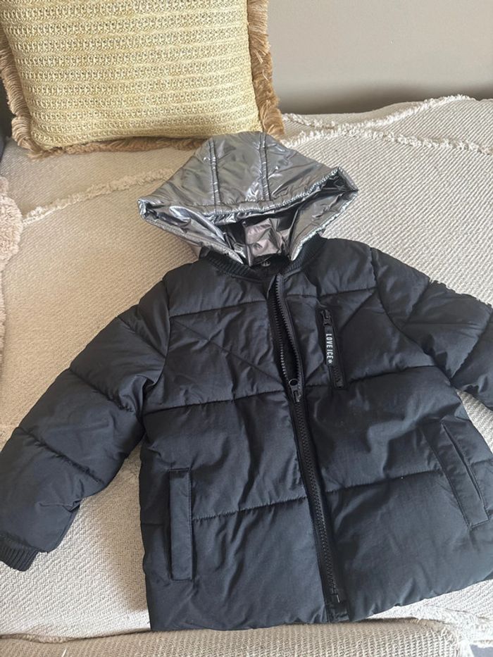 Doudoune hiver kiabi 3ans noir