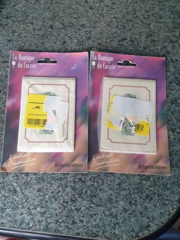 40 Etiquettes adhesives