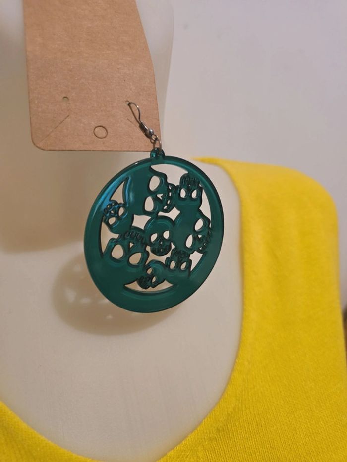 Magnifique paire de boucles d'oreilles neuf - photo numéro 2