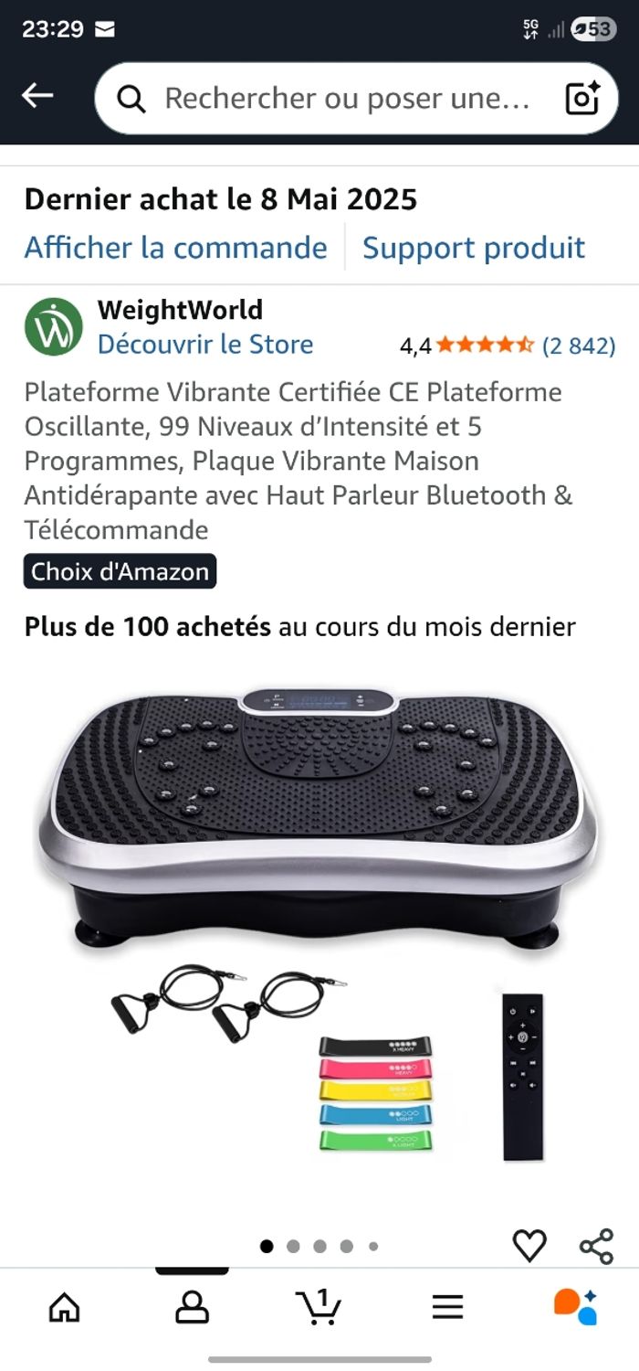 Plate-forme vibrante - photo numéro 2