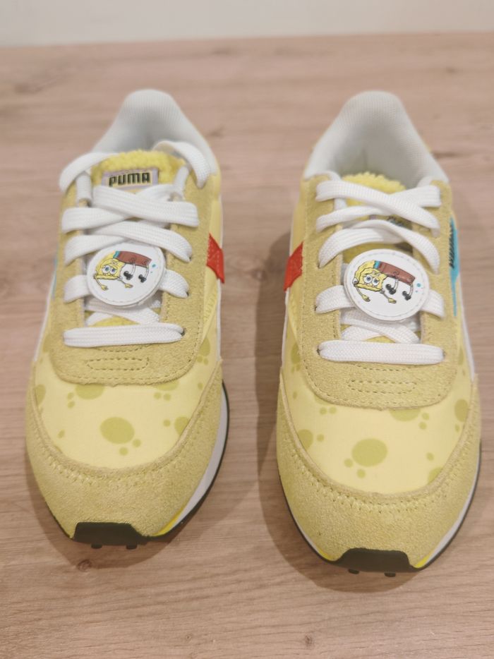 Basket fille, taille 32, Puma Bob l'éponge - photo numéro 2