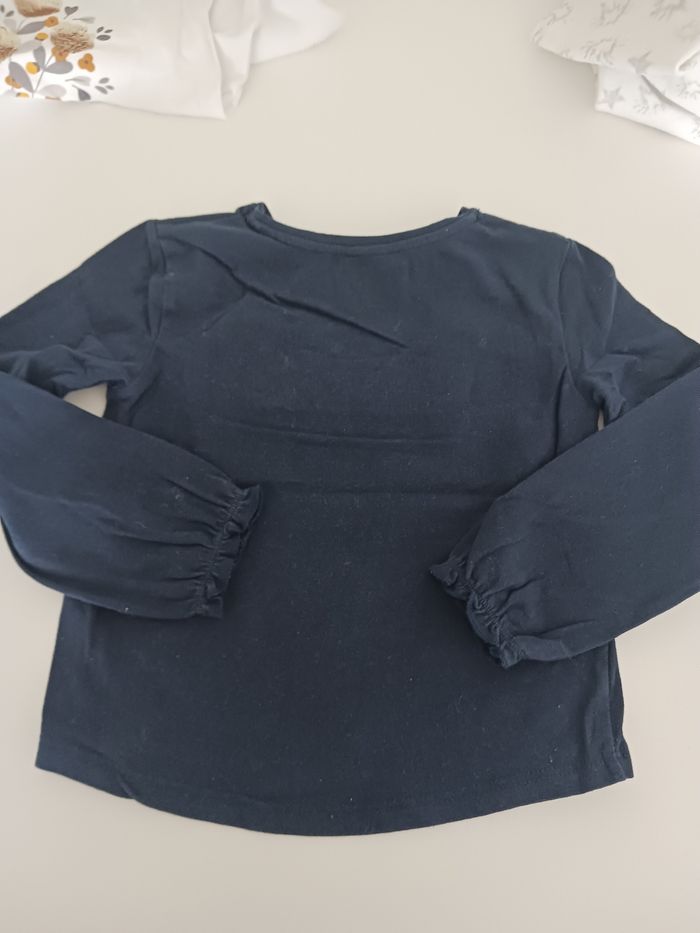 T-shirt manches longues fille - photo numéro 3