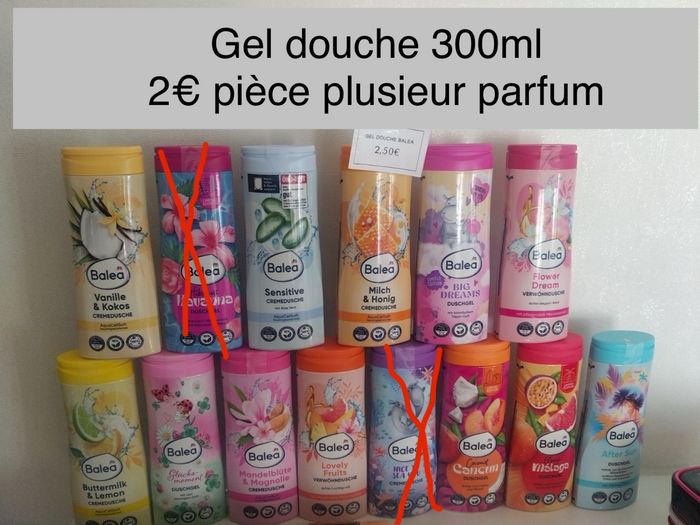 Gel douche balea