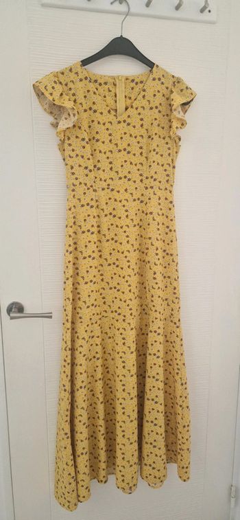 Longue robe fleurie Shein