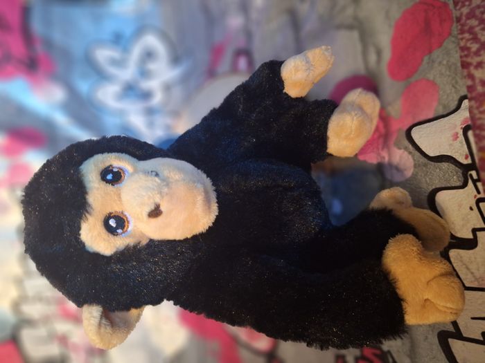 Peluche singe chimpanzé Keeltoys jamais utilisée parfaite pour offrir - photo numéro 10