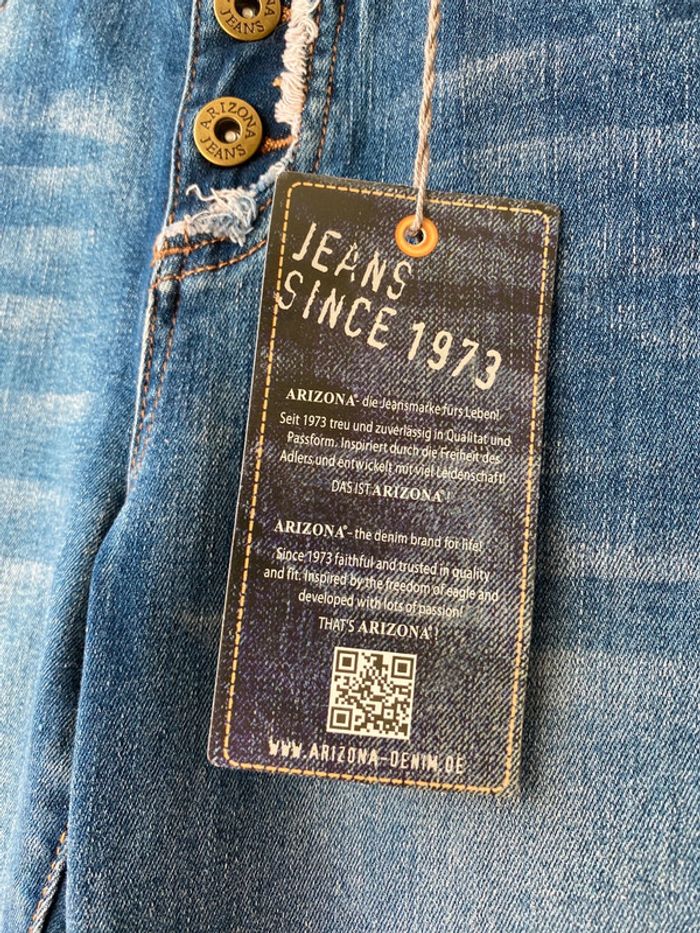 Jean slim boutonnière apparente Arizona 36 - photo numéro 5