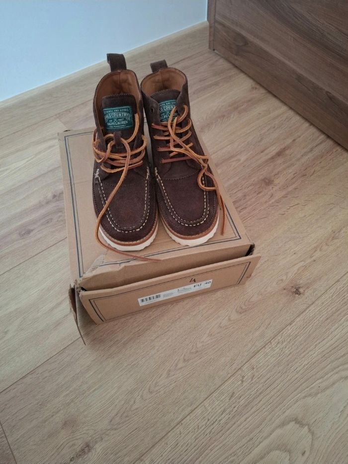 Chaussures cuir Ralph Lauren