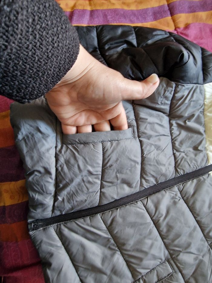 Doudoune tricolore pour "Traîner" - photo numéro 5