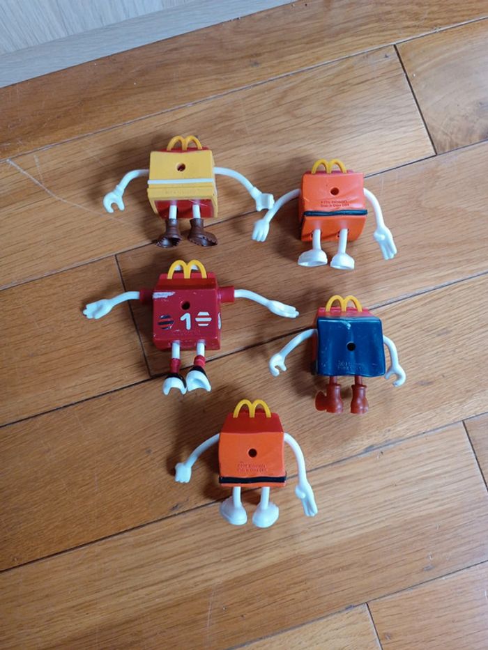 5 figurines McDonald's boîte happy meal 2012 - photo numéro 2