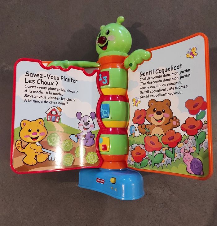 Livre d'éveil rigolotronique Fisher Price - photo numéro 2