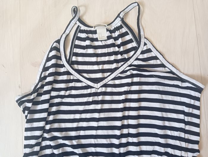 Robe H&M à rayures taille M - photo numéro 6