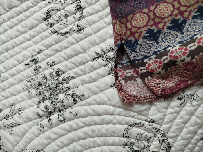 Petite blouse manches courtes à motif ethnique de - photo numéro 8