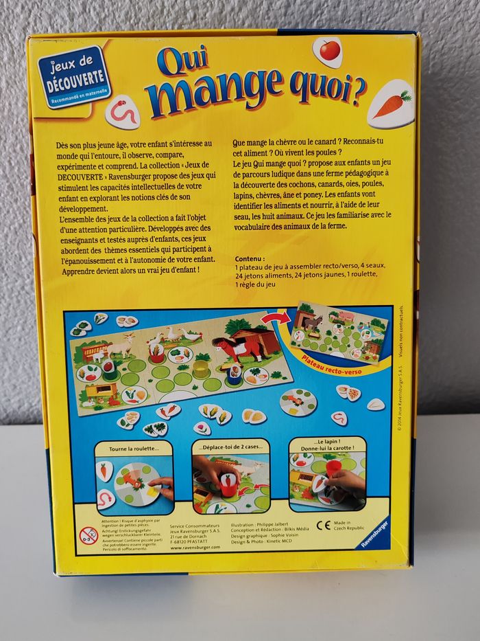 Jeu Qui Mange Quoi - RAVENSBURGER - photo numéro 2