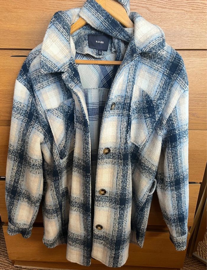 Veste à carreaux Kiabi - photo numéro 2