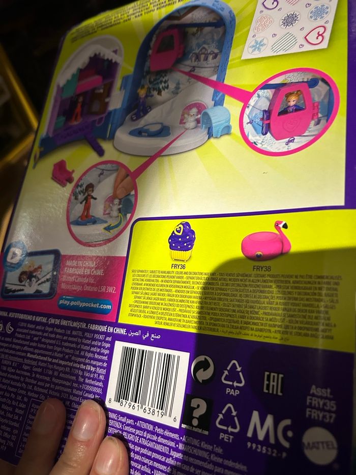 Polly Pocket le chalet enneige