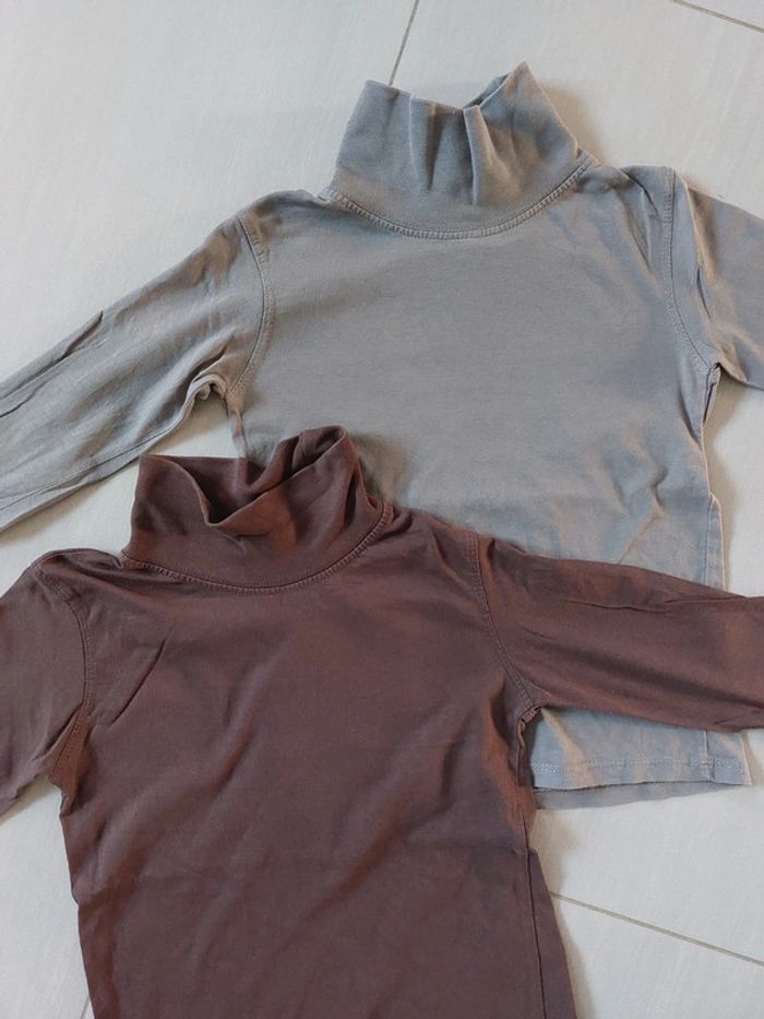 Lot de 2 sous-pulls à col roulé - photo numéro 2