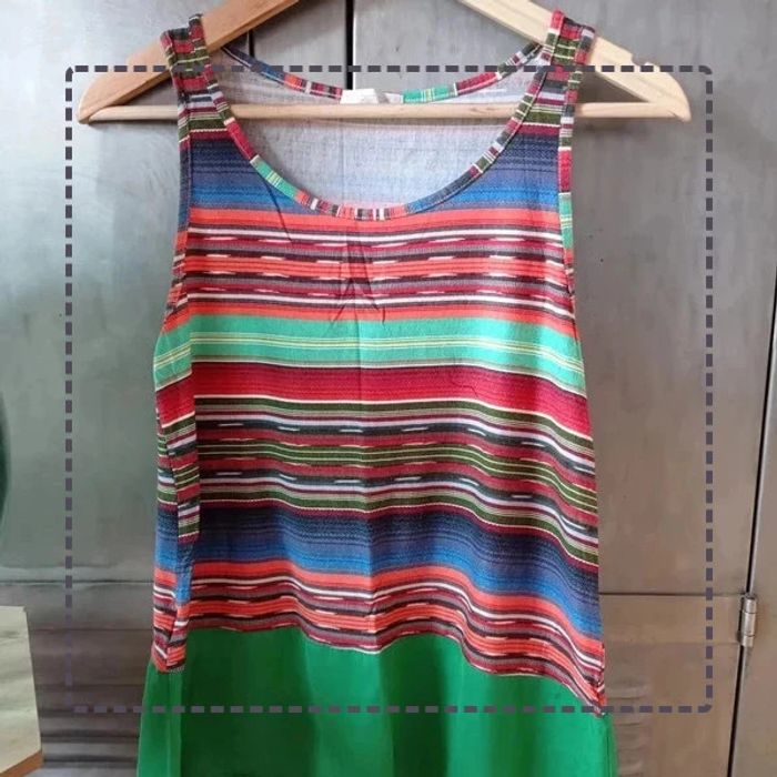 Débardeur multicolore taille S bon état Promod