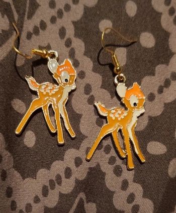 Boucles d'oreilles Bambi disney