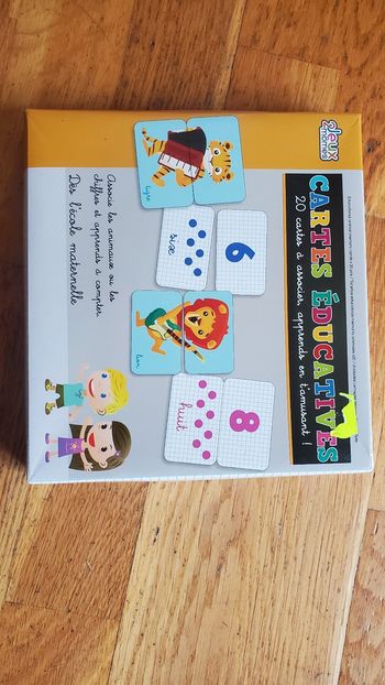 Jeu de cartes educatives