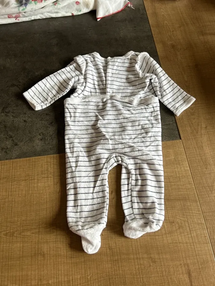 Pyjama 1 pièce , Minnie bébé fille, 6 mois - photo numéro 3