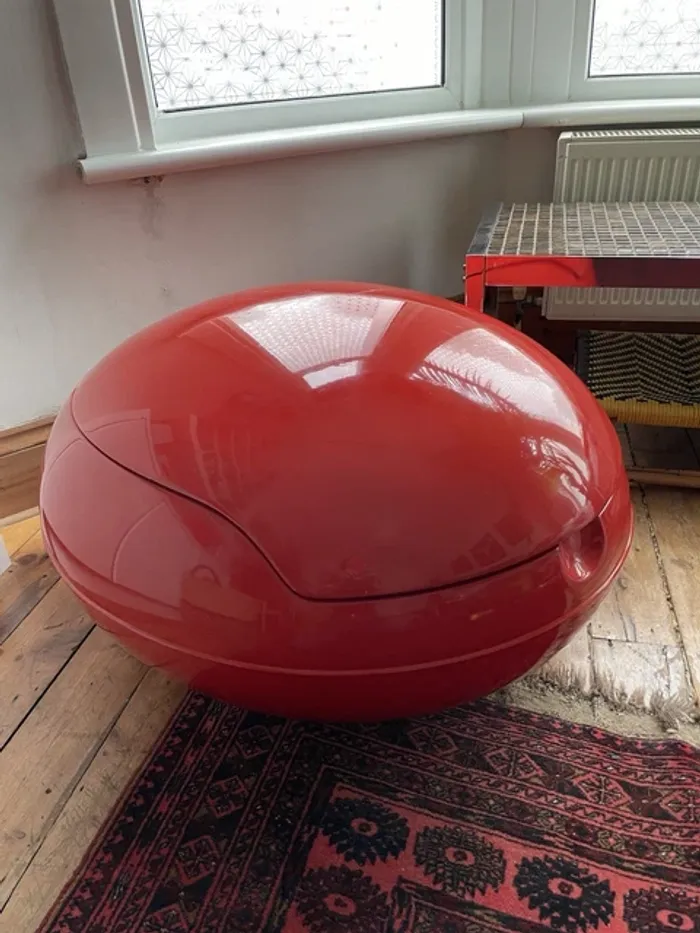 Chaise oeuf de jardin vintage originale conçue par Peter Ghyczy - photo numéro 3