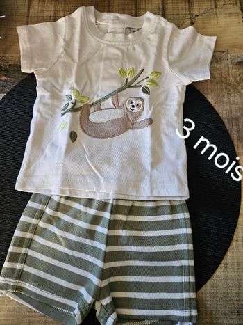 Ensemble tee-shirt short