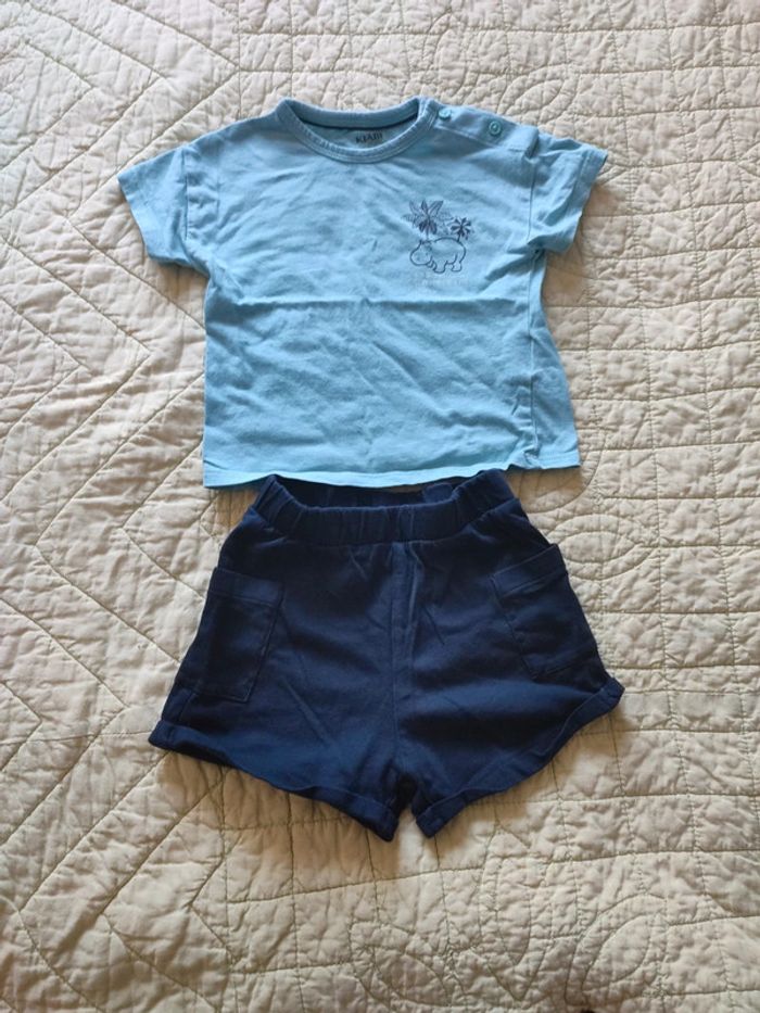 Ensemble bébé été 12 mois Kiabi
