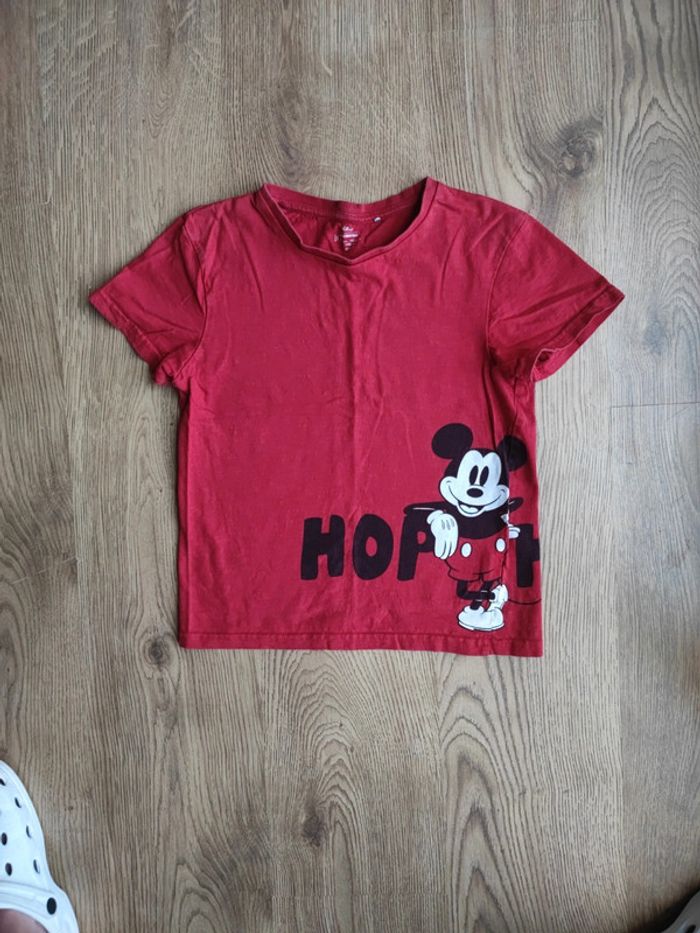 Tee-shirt Mickey rouge
