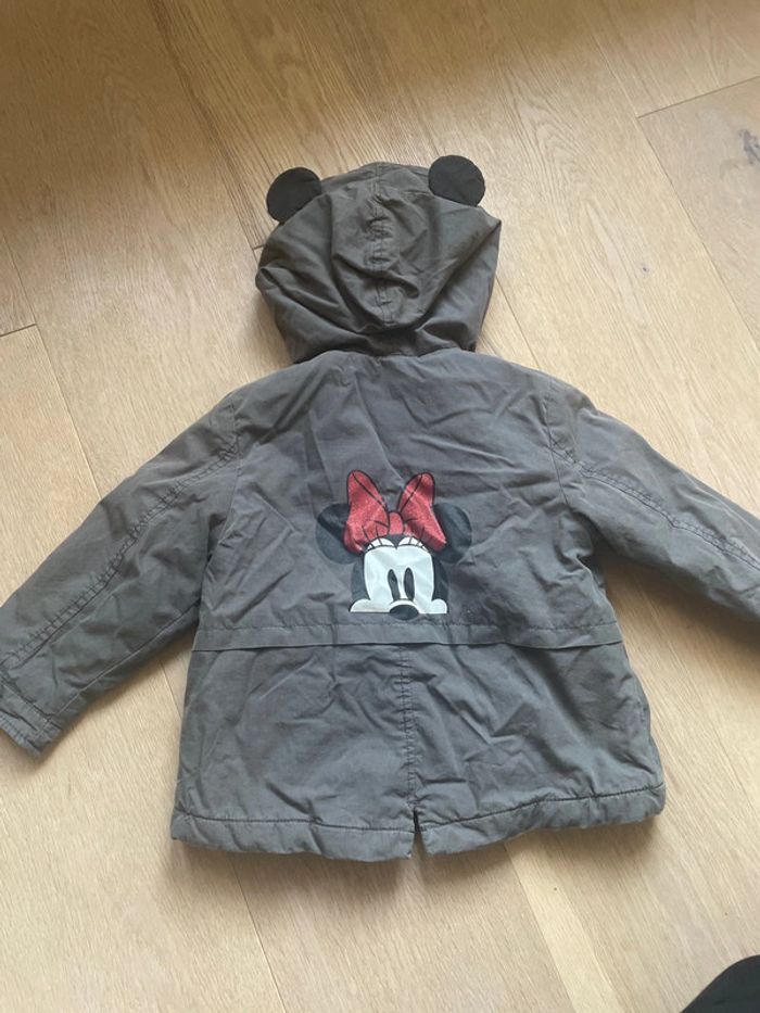 Manteau Zara baby girl Minnie 12/18mois 86cm